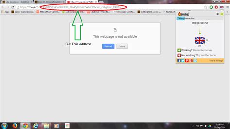 mega link not opening.